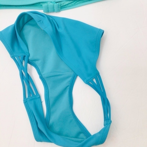Aerie swim bikini blue two piece women - Picture 4 of 9